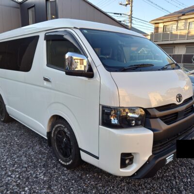 トヨタハイエースワゴンの車買取事例